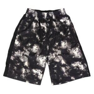 3/$20 XERSION Quick Dri Shorts Abstract Tie Dye Elastic Waist Drawstring Pull On